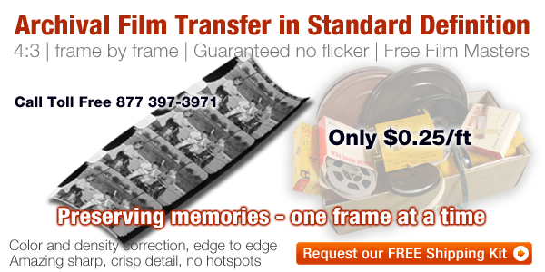 SD film to DVD transfer Film to DVD transfer